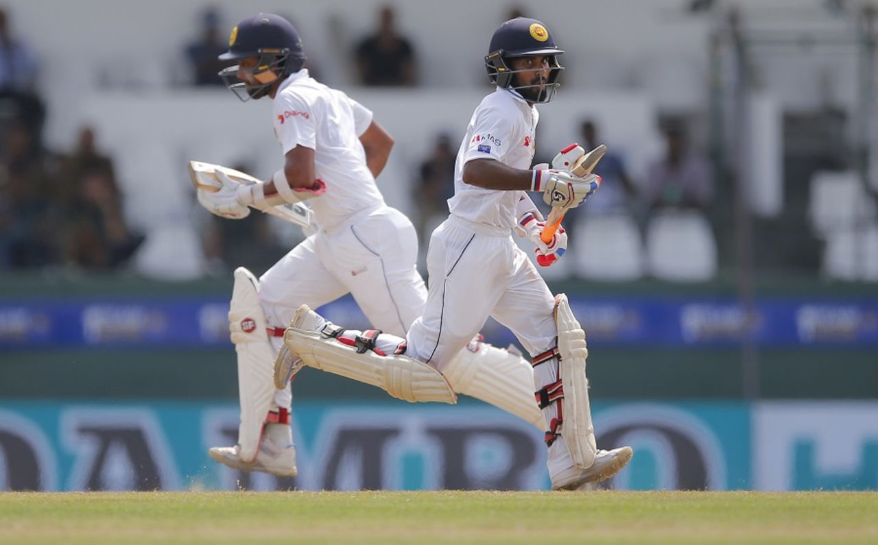 Dinesh Chandimal and Kaushal Silva stretched Sri Lanka's lead, Sri Lanka v Australia, 3rd Test, SSC, 4th day, August 16, 2016