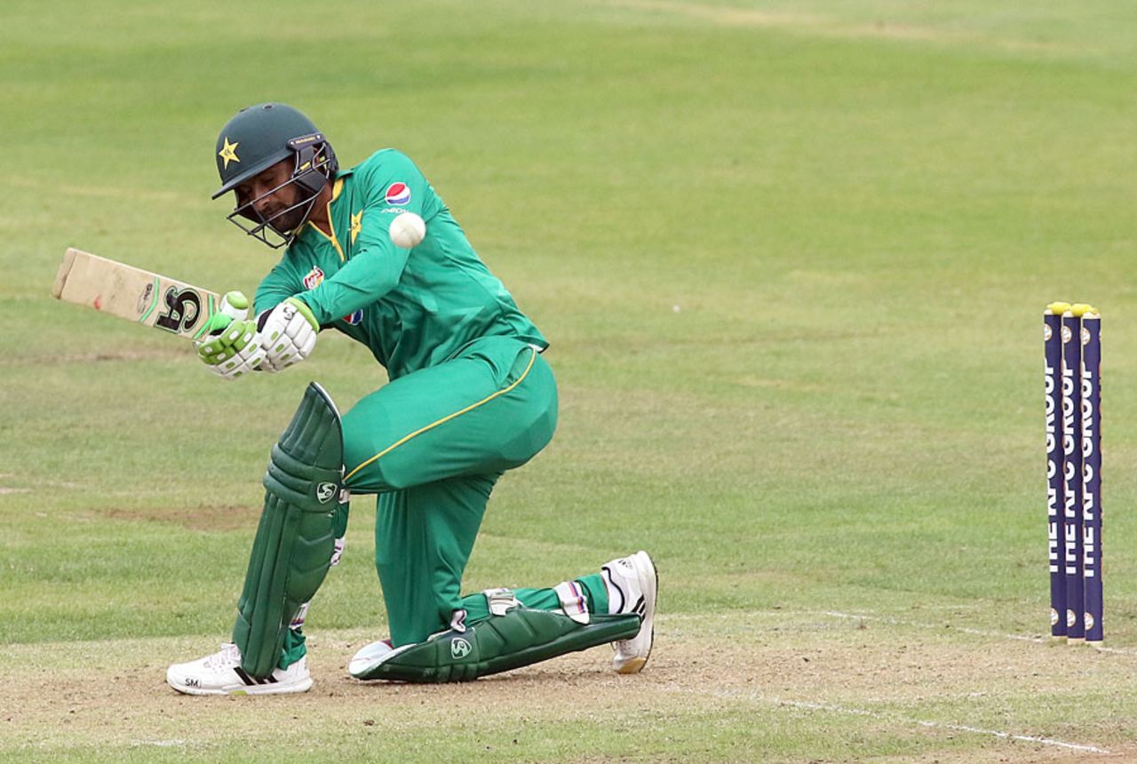 Shoaib Malik made 57 off 37 balls, Ireland v Pakistan, 1st ODI, Malahide, August 18, 2016