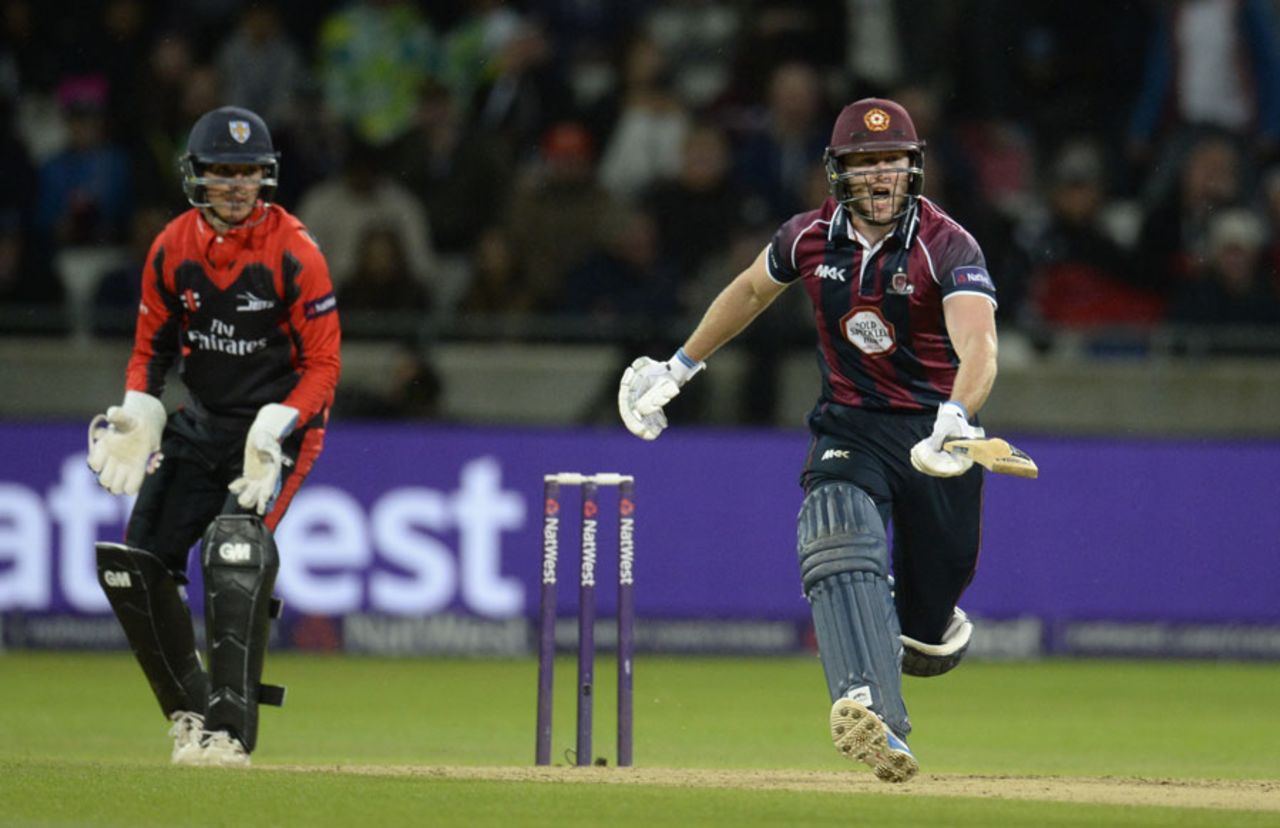 Alex Wakely helped resurrect the innings once again, Durham v Northamptonshire, NatWest T20 Blast final, Edgbaston, August 20, 2016