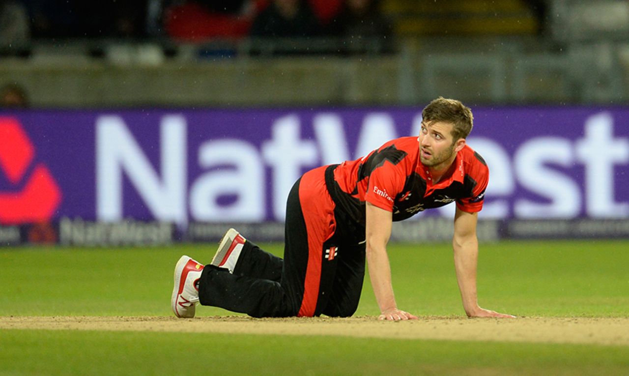 Mark Wood had returns of 1 for 25 in four overs, Durham v Northamptonshire, NatWest T20 Blast final, Edgbaston, August 20, 2016