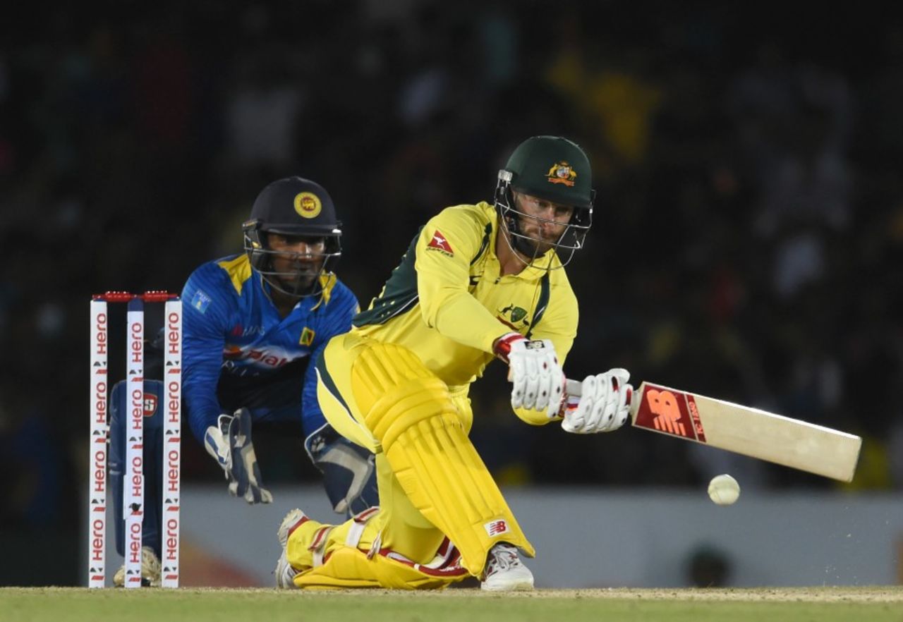 Matthew Wade made a valuable 42, Sri Lanka v Australia, 3rd ODI, Dambulla, August 28, 2016
