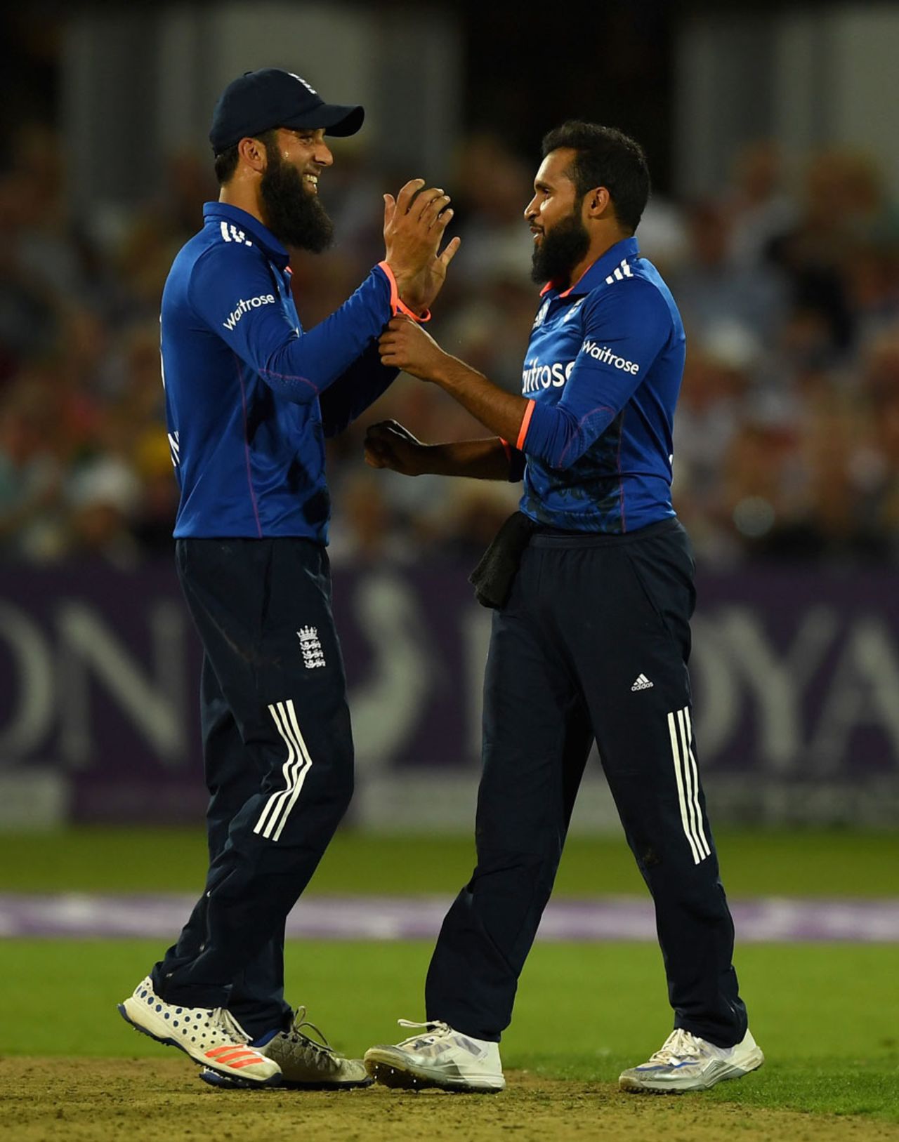 Moeen Ali and Adil Rashid chipped in with three wickets between them, England v Pakistan, 3rd ODI, Trent Bridge, August 30, 2016