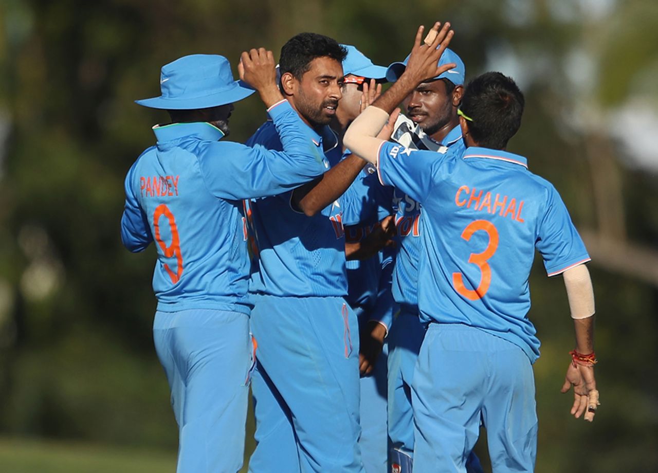 Dhawal Kulkarni had returns of 2 for 22, Australia A v India A, Quadrangular A-team one-day series, final, Mackay, September 4, 2016