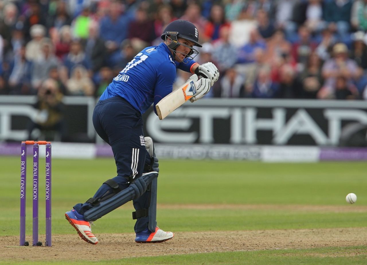 Jason Roy glided his way to a fifty, England v Pakistan, 5th ODI, Cardiff, September 4, 2016