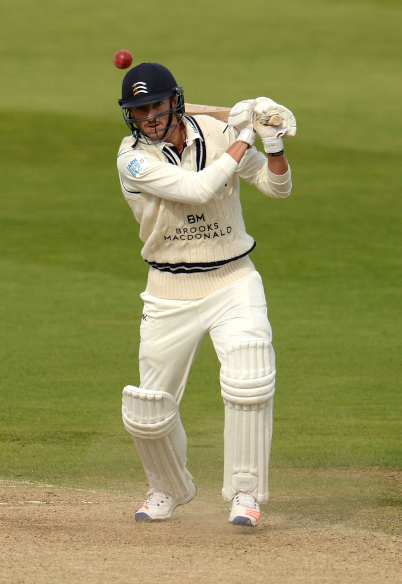 Toby Roland-Jones shows late-order threat, Warwickshire v Middlesex, Specsavers Championship Division One, Edgbaston, September 2, 2016