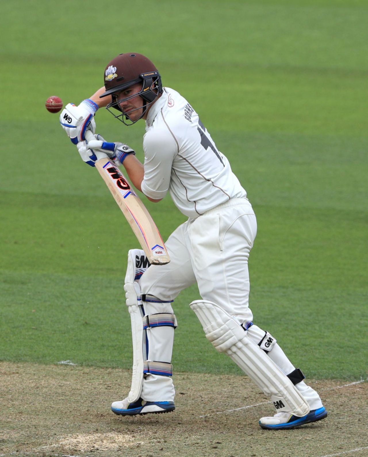 Rory Burns helped see off the new ball, Surrey v Hampshire, County Championship, Division One, The Oval, 1st day, September 6, 2016