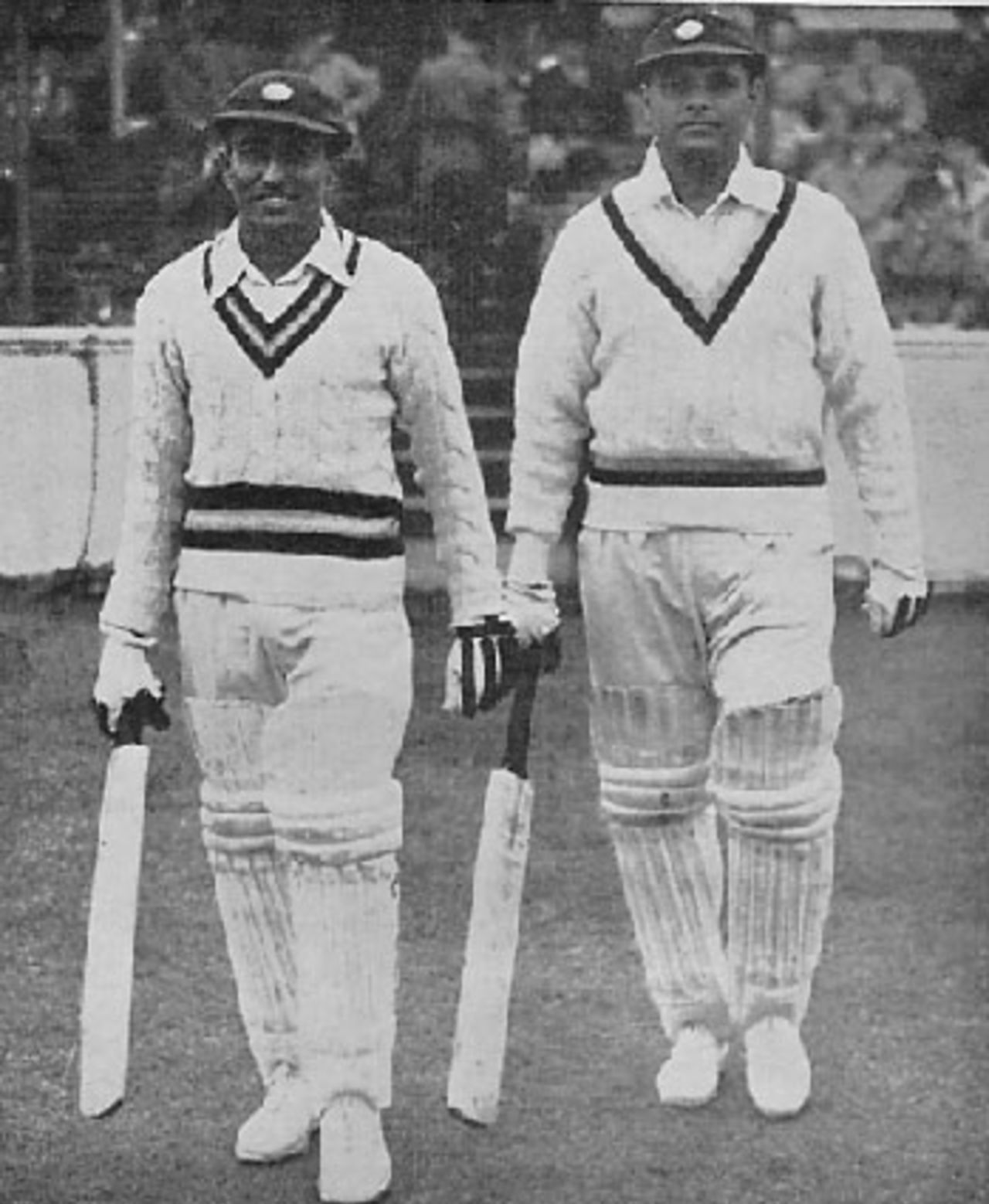 C. T. Sarwate and S. Banerjee, who created records by scoring 249 for the last wicket for India against Surrey at Kennington Oval. The stand was the highest ever recorded for the last wicket in England, and never before had Nos. 10 and 11 batsmen each scored a century in the same innings