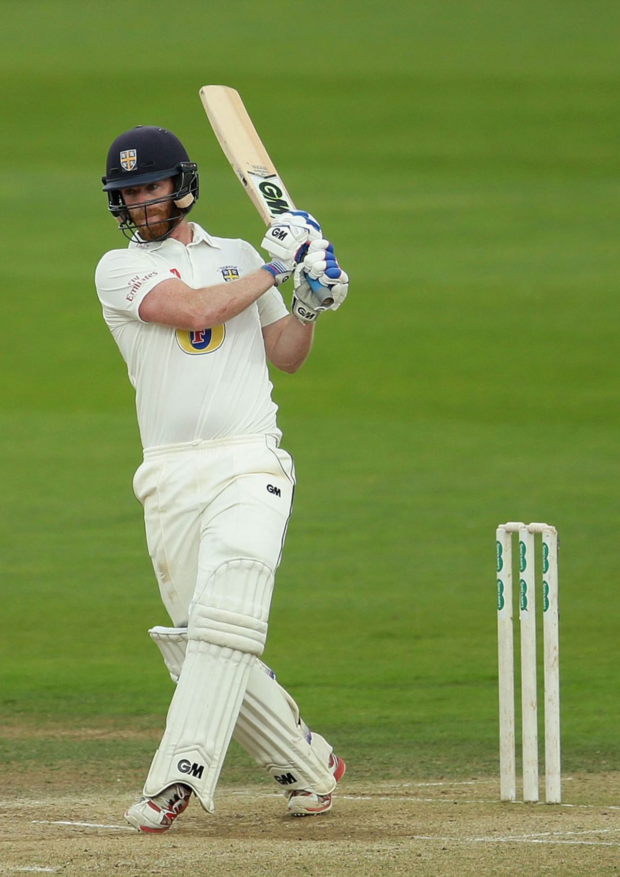 Graham Clark made 25 before being seventh out, Yorkshire v Durham, County Championship, Division One, Headingley, 4th day, September 8, 2016