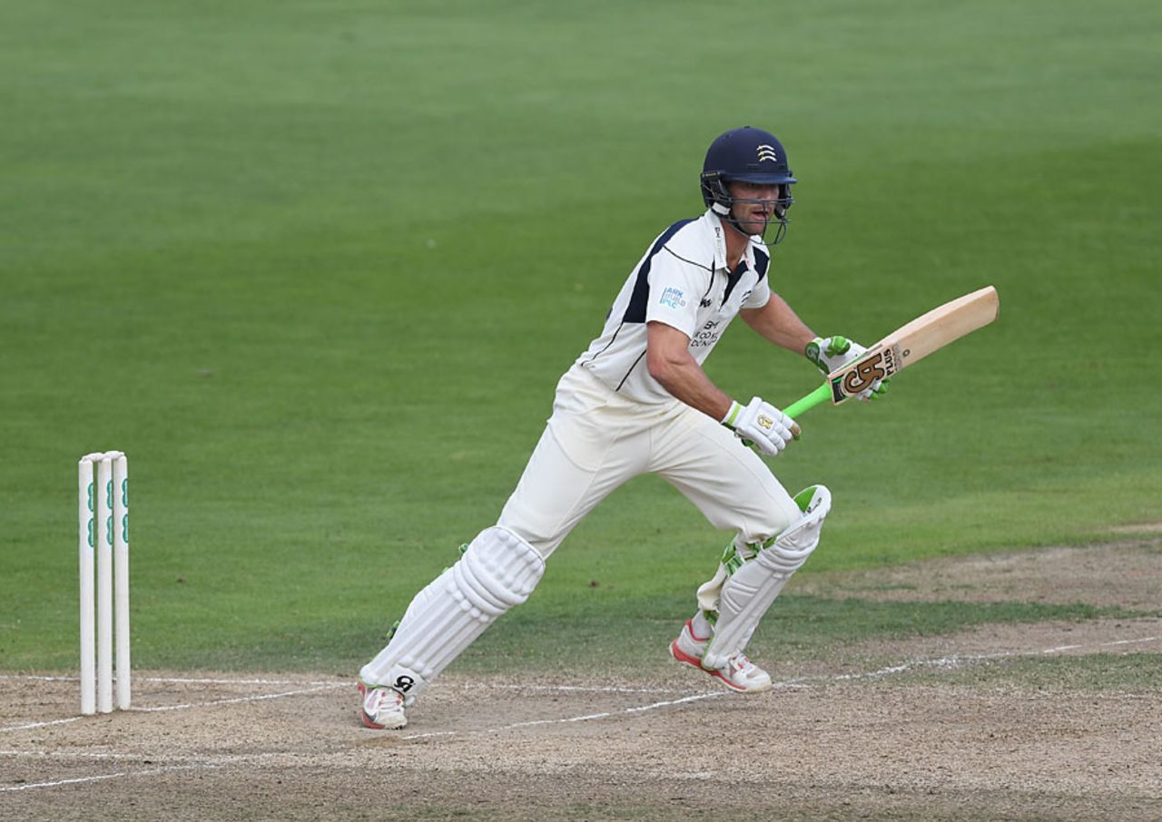 James Franklin completed Middlesex's chase, Nottinghamshire v Middlesex, County Championship, Division One, Trent Bridge, 4th day, September 9, 2016