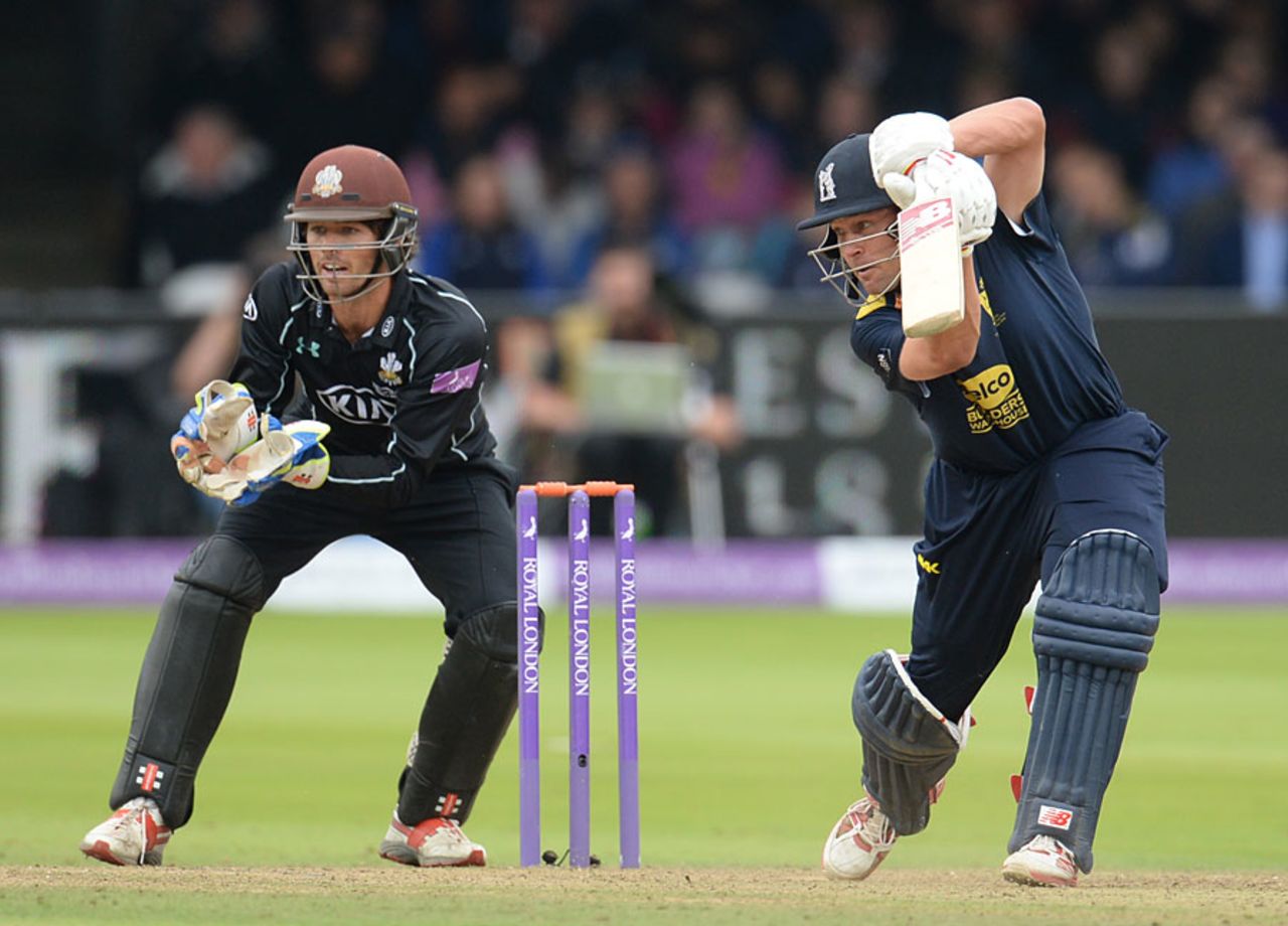 Jonathan Trott eases into a drive, Surrey v Warwickshire, Royal London Cup Final, Lord's, September 17, 2016