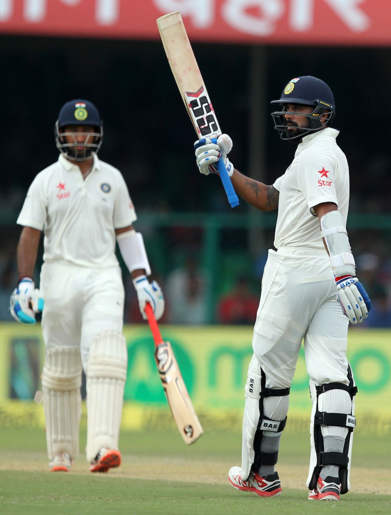 M Vijay brought up his fifty after lunch, India v New Zealand, 1st Test, Kanpur, 1st day, September 22, 2016
