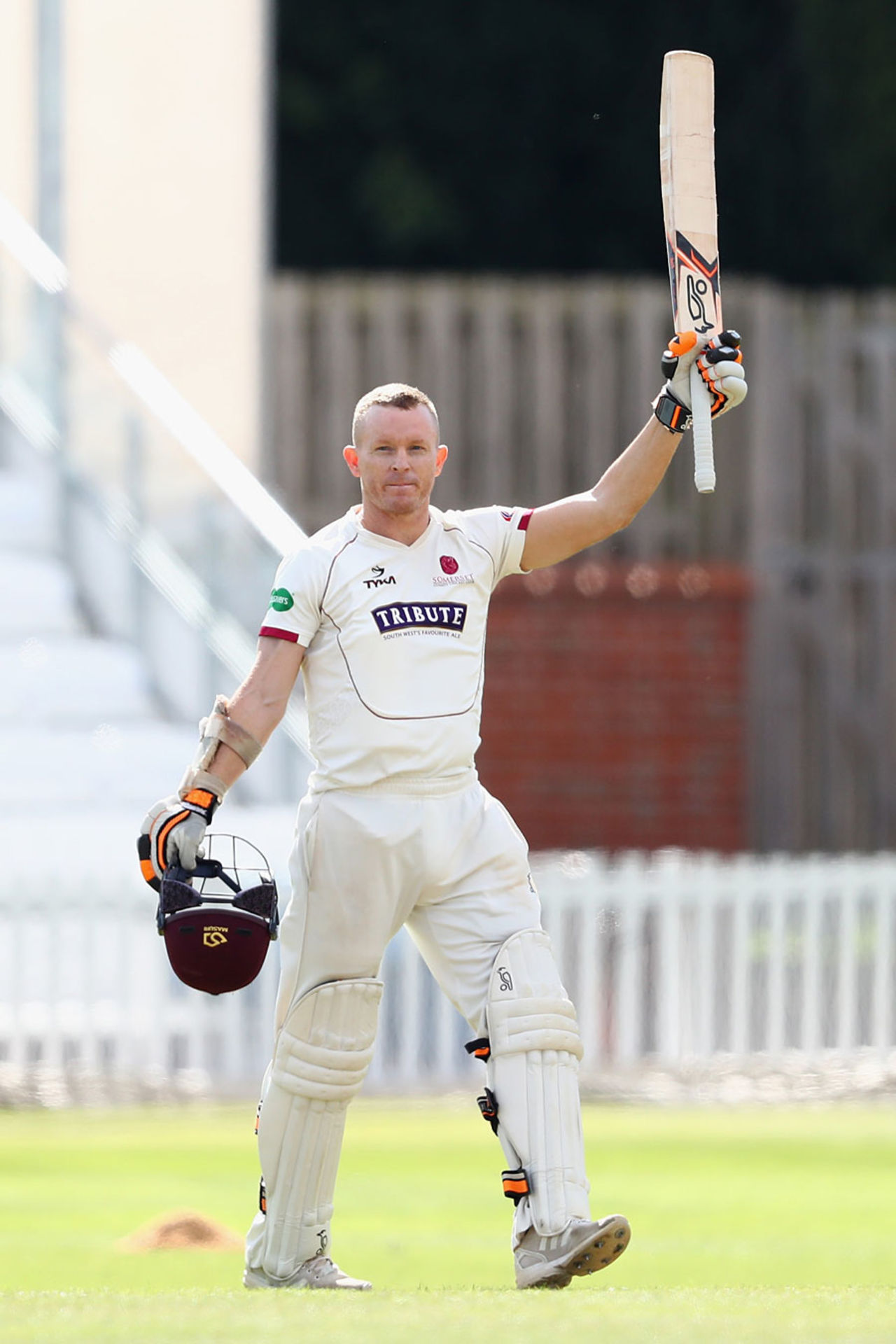 Chris Rogers made his second century of the match, Somerset v Nottinghamshire, County Championship, Division One, Taunton, September 22, 2016