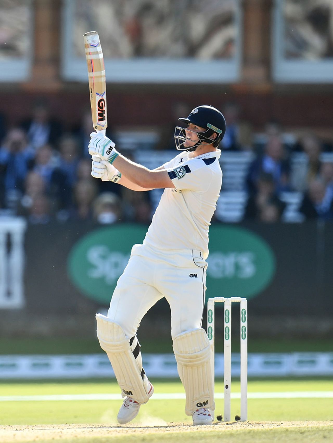 Alex Lees pulled into the leg side, Middlesex v Yorkshire, County Championship, Division One, Lord's, September 23, 2016