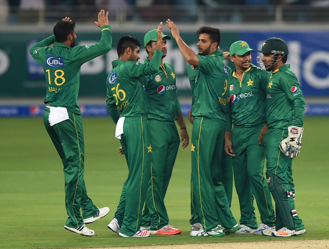 Imad Wasim got his maiden five-wicket haul in T20s, Pakistan v West Indies, 1st T20I, Dubai, September 23, 2016