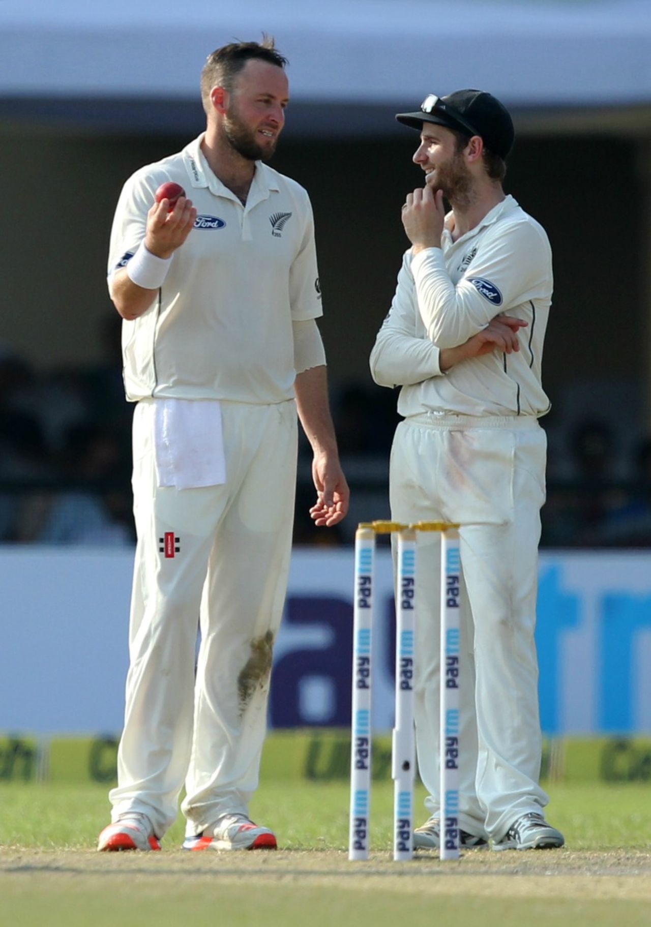 Kane Williamson's captaincy was tested on the third afternoon, 1st Test, Kanpur, 3rd day, September 24, 2016