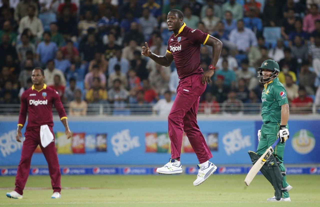 Carlos Brathwaite took 1 for 24 in four overs, Pakistan v West Indies, 2nd T20I, Dubai, September 24, 2016