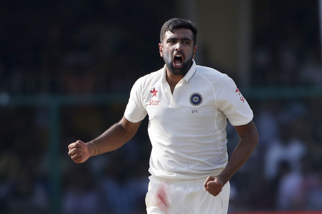 R Ashwin removed New Zealand's top order on his own, India v New Zealand, 1st Test, Kanpur, 4th day, September 25, 2016