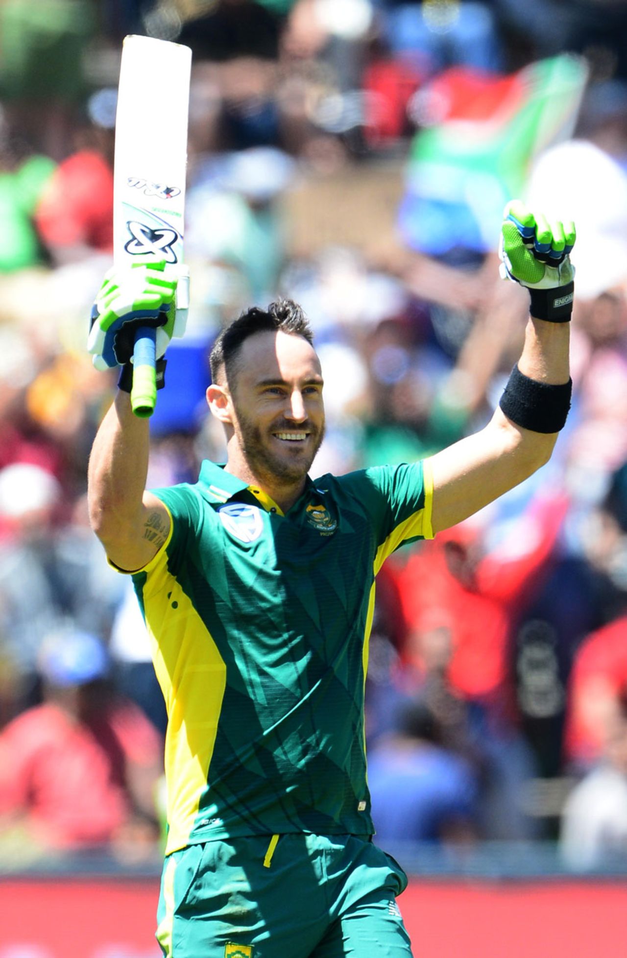 Stand-in captain Faf du Plessis led from the front, South Africa v Australia, 2nd ODI, Johannesburg, October 2, 2016