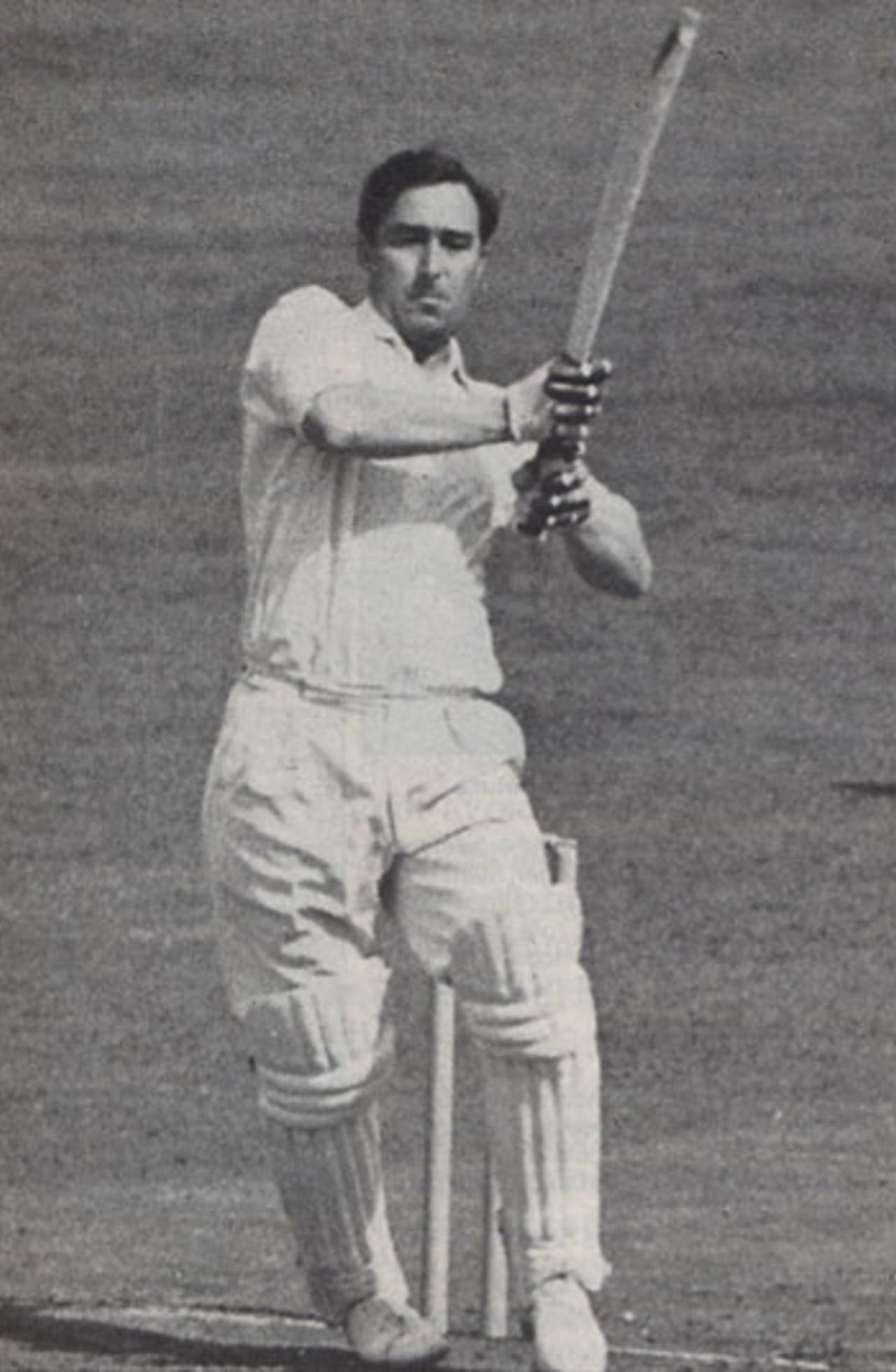 Denis Compton batting at Lord's