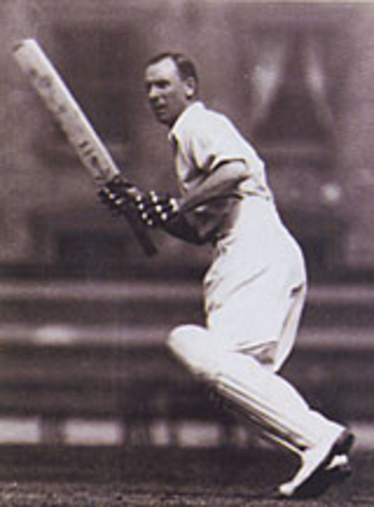 Jack Hobbs batting at The Oval