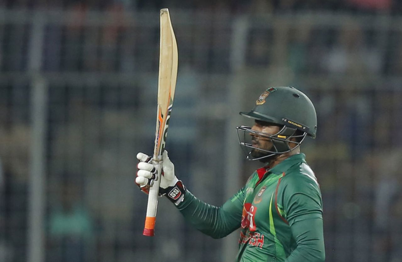 Imrul Kayes made a sprightly fifty, Bangladesh v England, 1st ODI, Dhaka, October 7, 2016