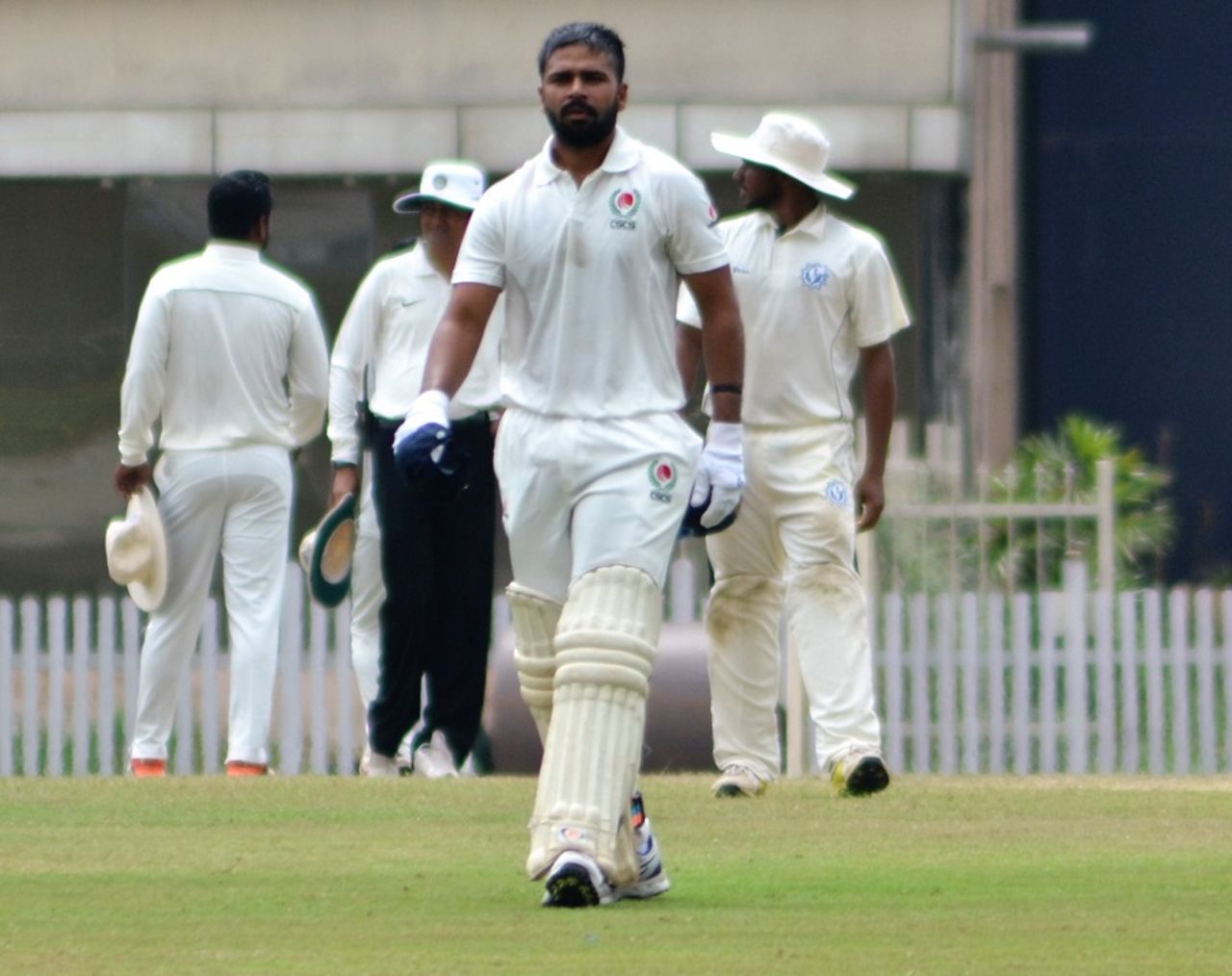 Ashutosh Singh became the first-ever centurion for Chattisgarh in the Ranji Trophy, Chattisgarh v Tripura, Ranji Trophy 2016-17, Ranchi, 2nd day, October 7, 2016