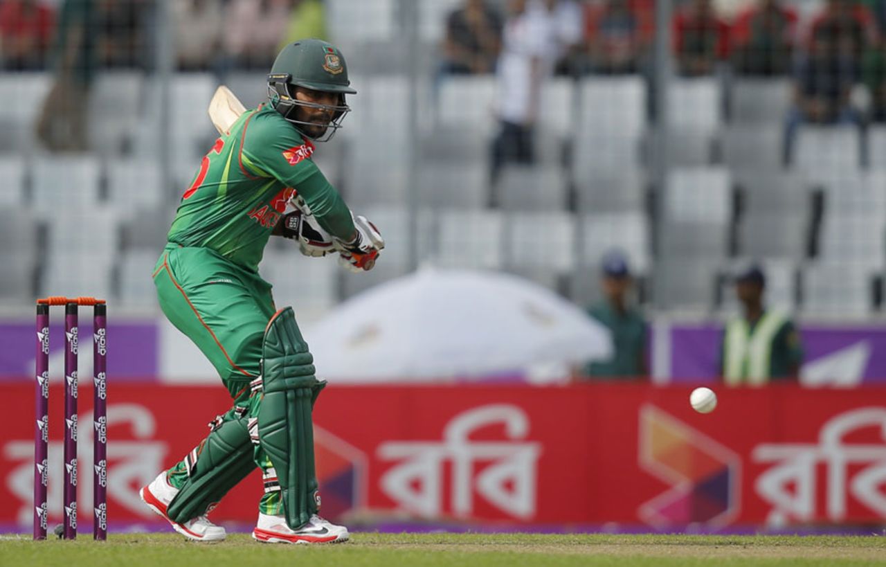 Imrul Kayes was looking to continue his good form against England, Bangladesh v England, 2nd ODI, Mirpur, October 9, 2016