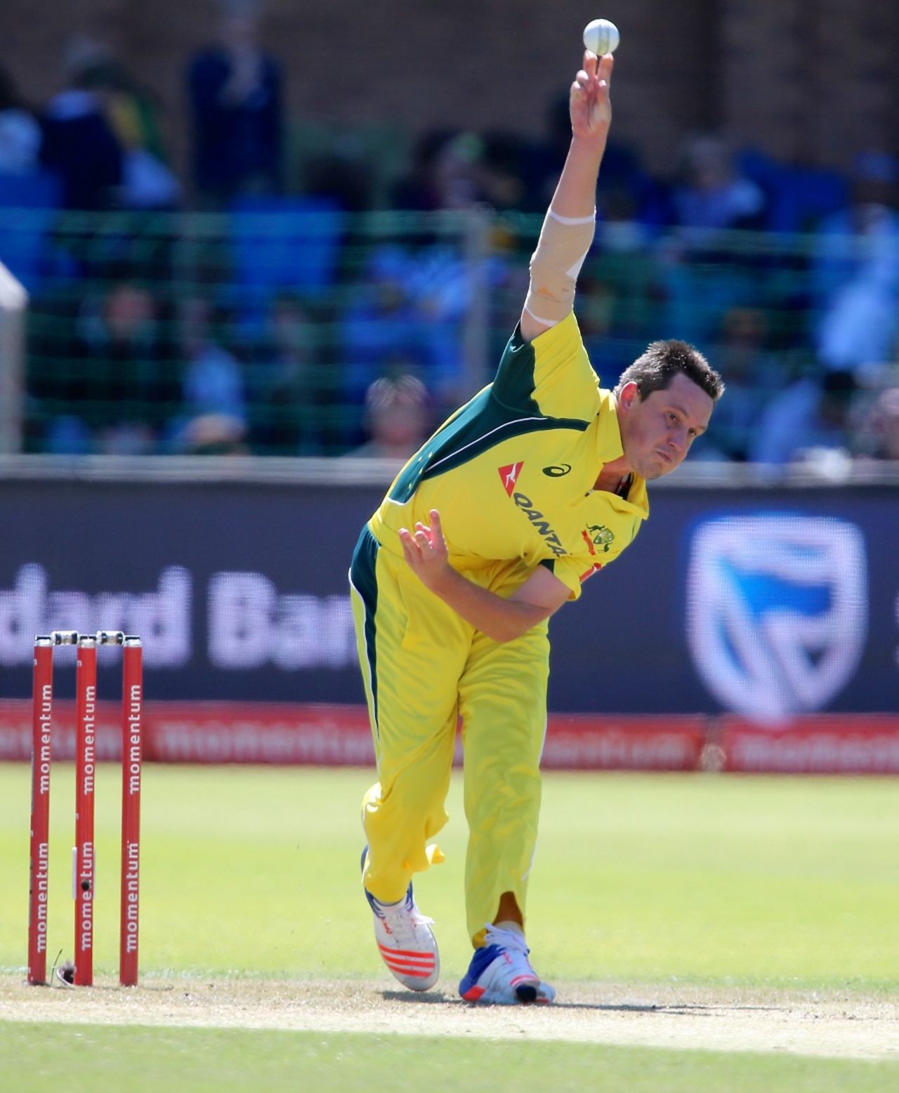 Chris Tremain struck early for Australia, South Africa v Australia, 4th ODI, Port Elizabeth, October 9, 2016