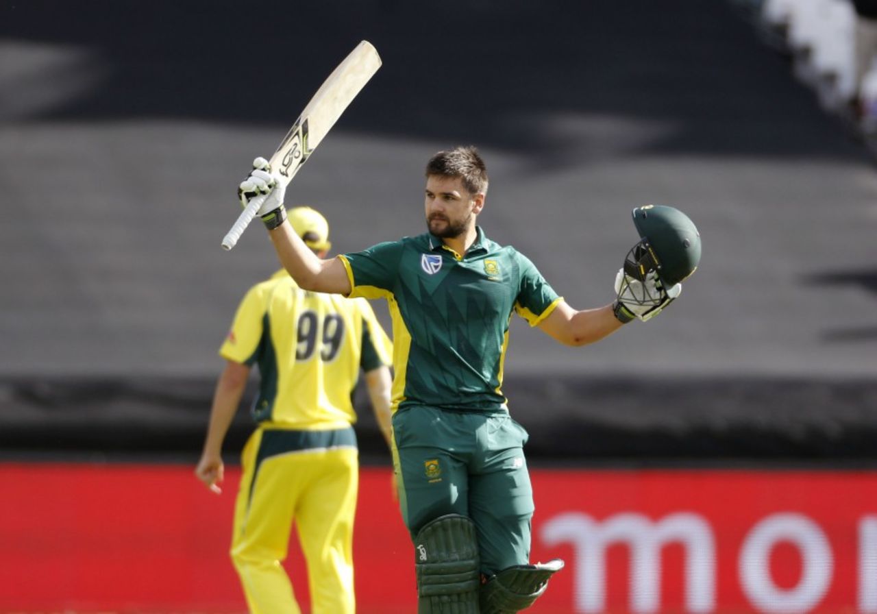 Rilee Rossouw's 122 put South Africa on top, South Africa v Australia, 5th ODI, Cape Town, October 12, 2016