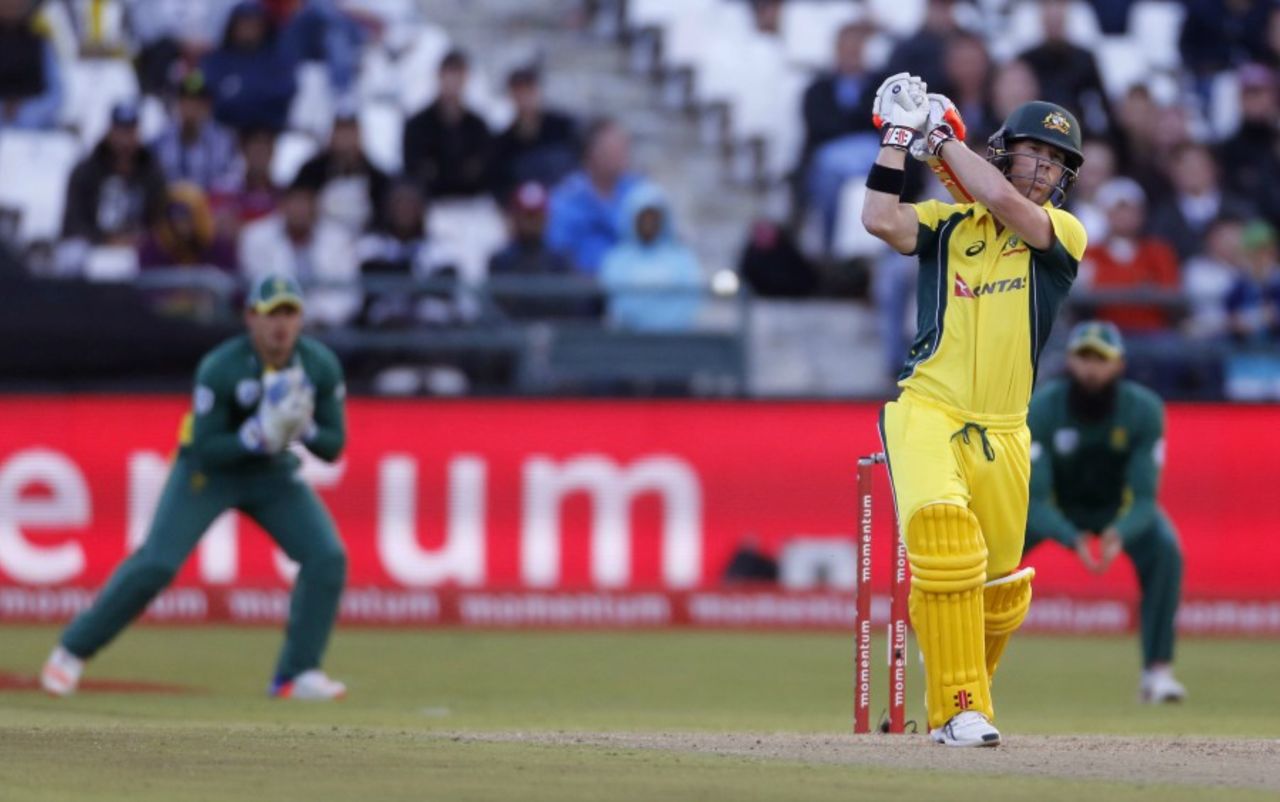 David Warner provided Australia with a flying start, South Africa v Australia, 5th ODI, Cape Town, October 12, 2016