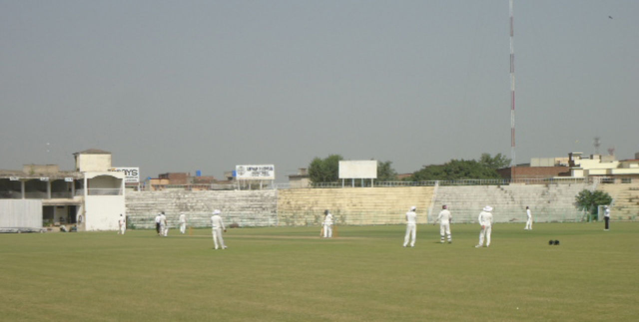 The Jinnah Stadium in Sialkot, Pakistan, September 2016