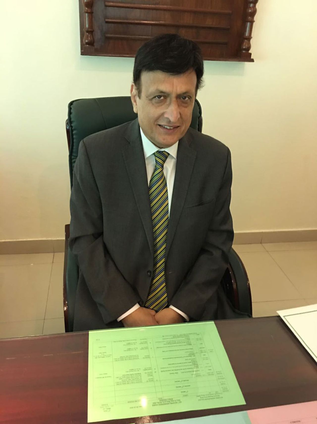 Ismail Qureshi, a former district commissioner of Sialkot, 2016