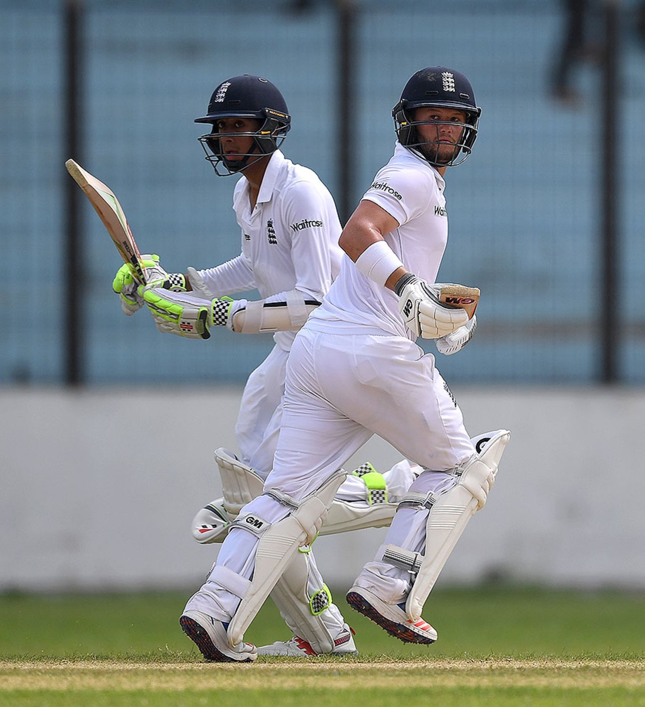 Haseeb Hameed and Ben Duckett both made half-centuries for England, BCB XI v England XI, tour match, 1st day, Chittagong, October 16, 2016