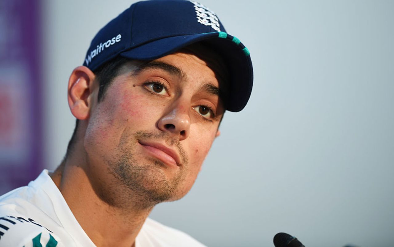 Alastair Cook speaks on the eve of his 134th Test - an England record, Chittagong, October 19, 2016