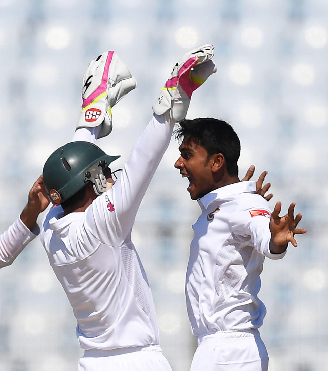 Mehedi Hasan enjoyed a fantastic first day in Test cricket, Bangladesh v England, 1st Test, Chittagong, 1st day, October 20, 2016