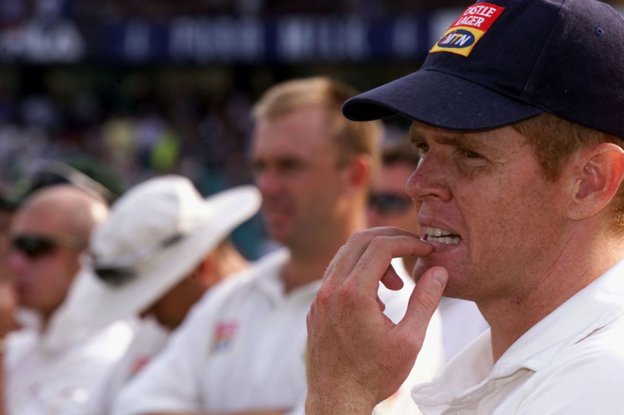 Shaun Pollock reflects on the 3-0 defeat, Australia v South Africa, 3rd Test, Sydney, 1st day, January 2, 2002