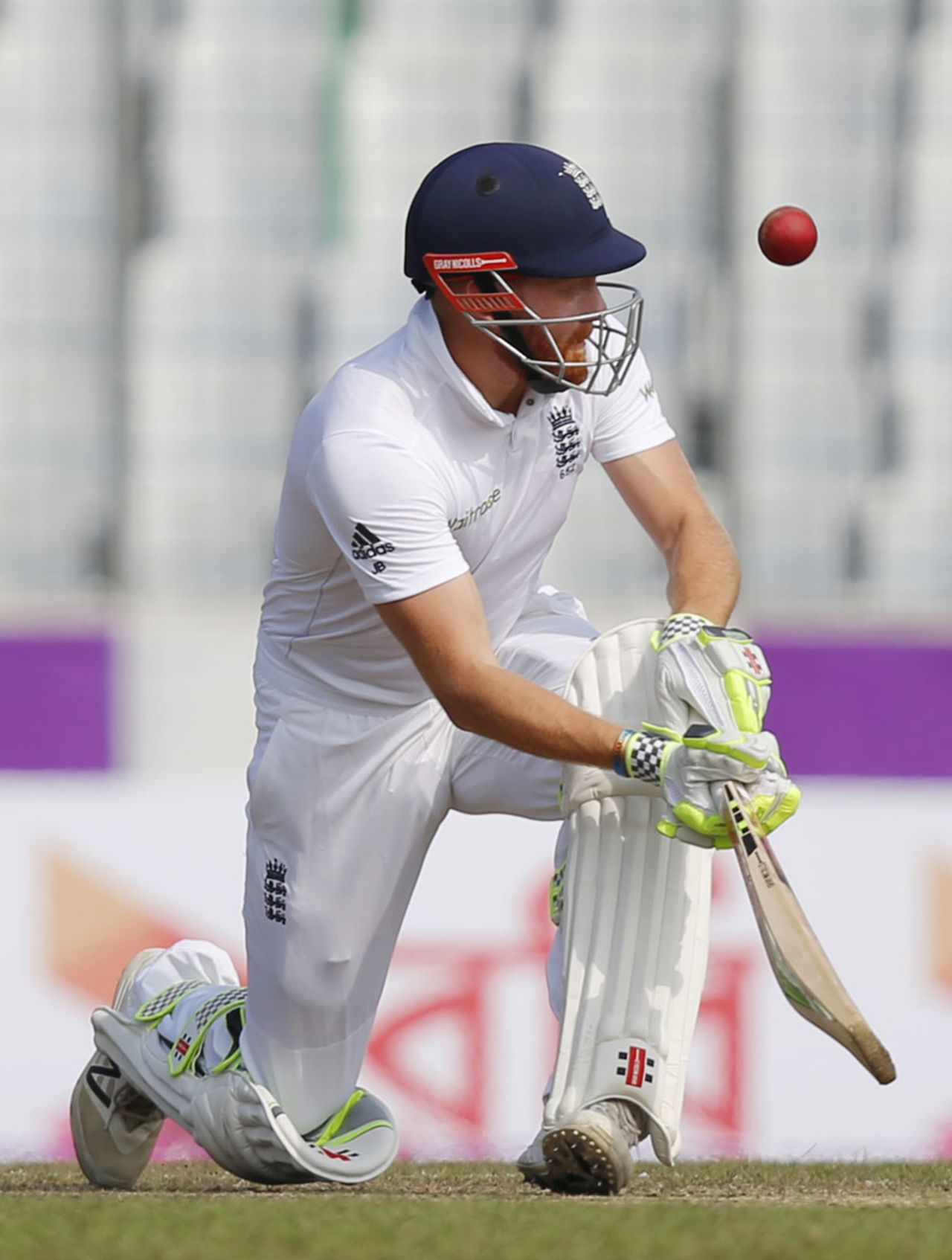 Jonny Bairstow took a positive approach, Bangladesh v England, 2nd Test, Mirpur, 2nd day, October 29, 2016