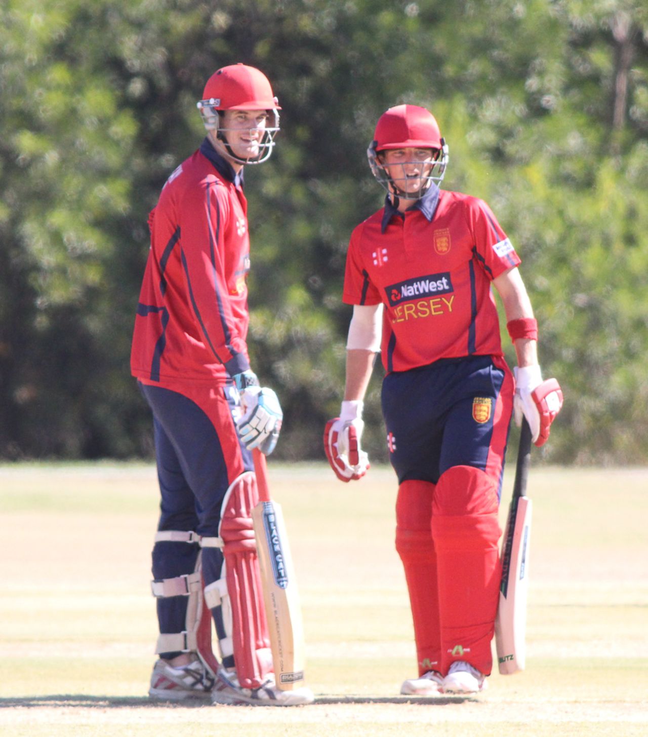 Anthony Hawkins-Kay and Jonty Jenner added 82 for the fifth wicket, USA v Jersey, ICC World Cricket League Division Four, Los Angeles, November 4, 2016