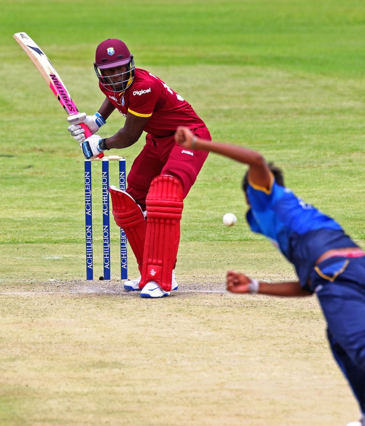 Rovman Powell biffed 44 off 29 balls, Sri Lanka v West Indies, Zimbabwe tri-series, Harare, November 16, 2016