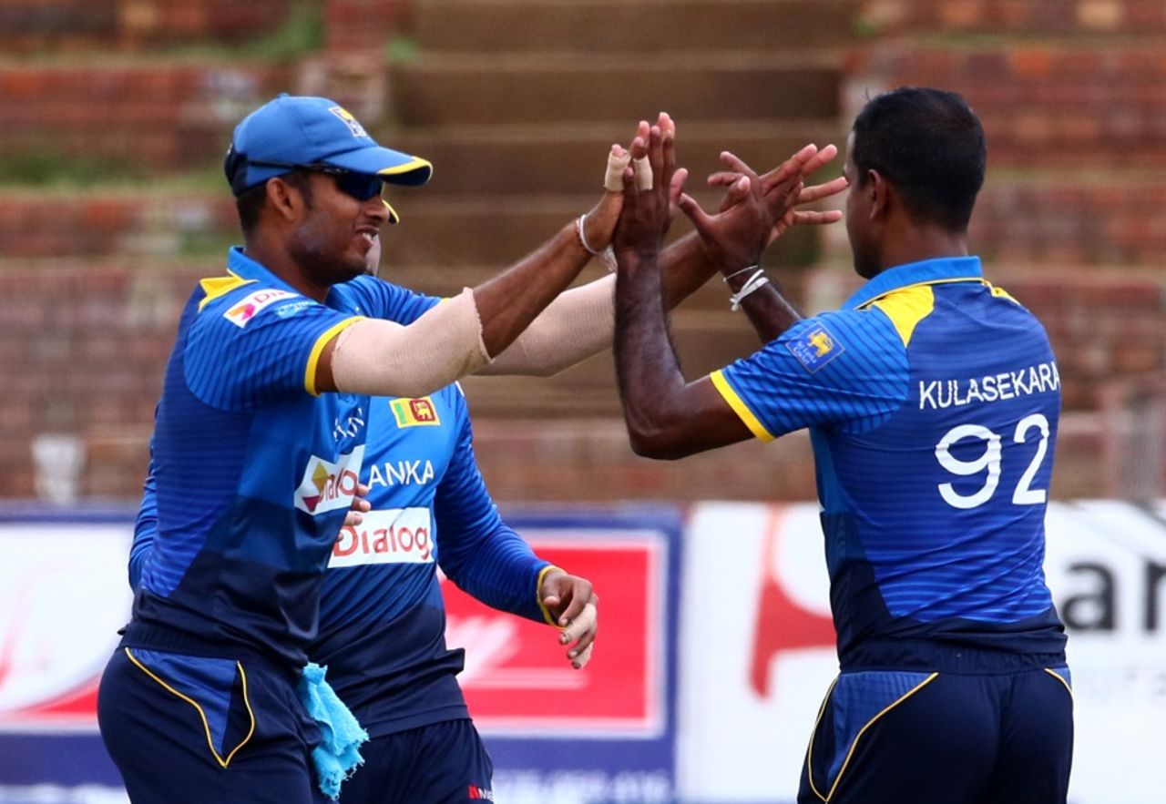 Nuwan Kulasekara struck early for Sri Lanka, Zimbabwe v Sri Lanka, tri-series, Bulawayo, November 21, 2016