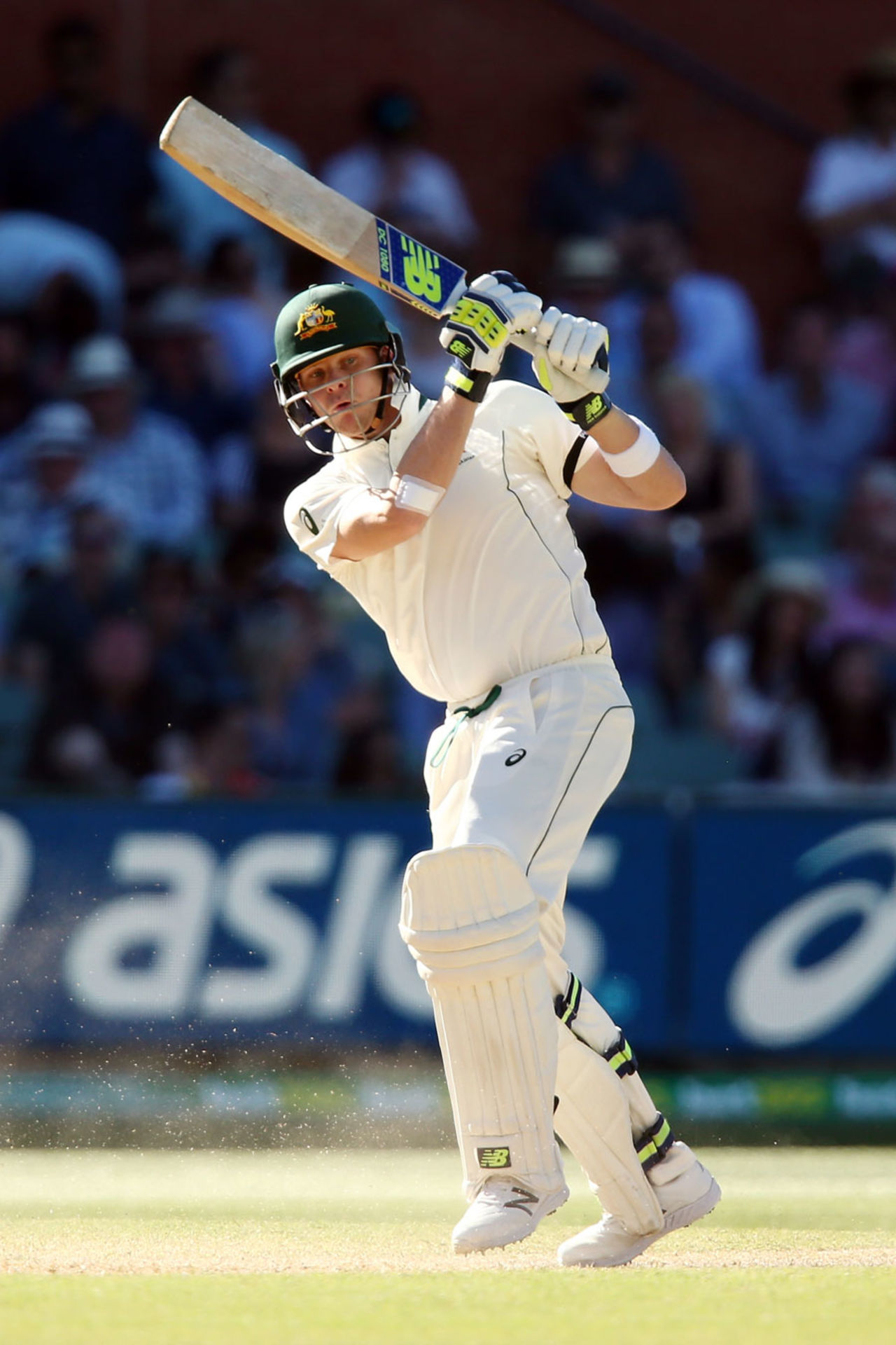 Steven Smith whips through midwicket, Australia v South Africa, 3rd Test, Adelaide, 4th day, November 27, 2016