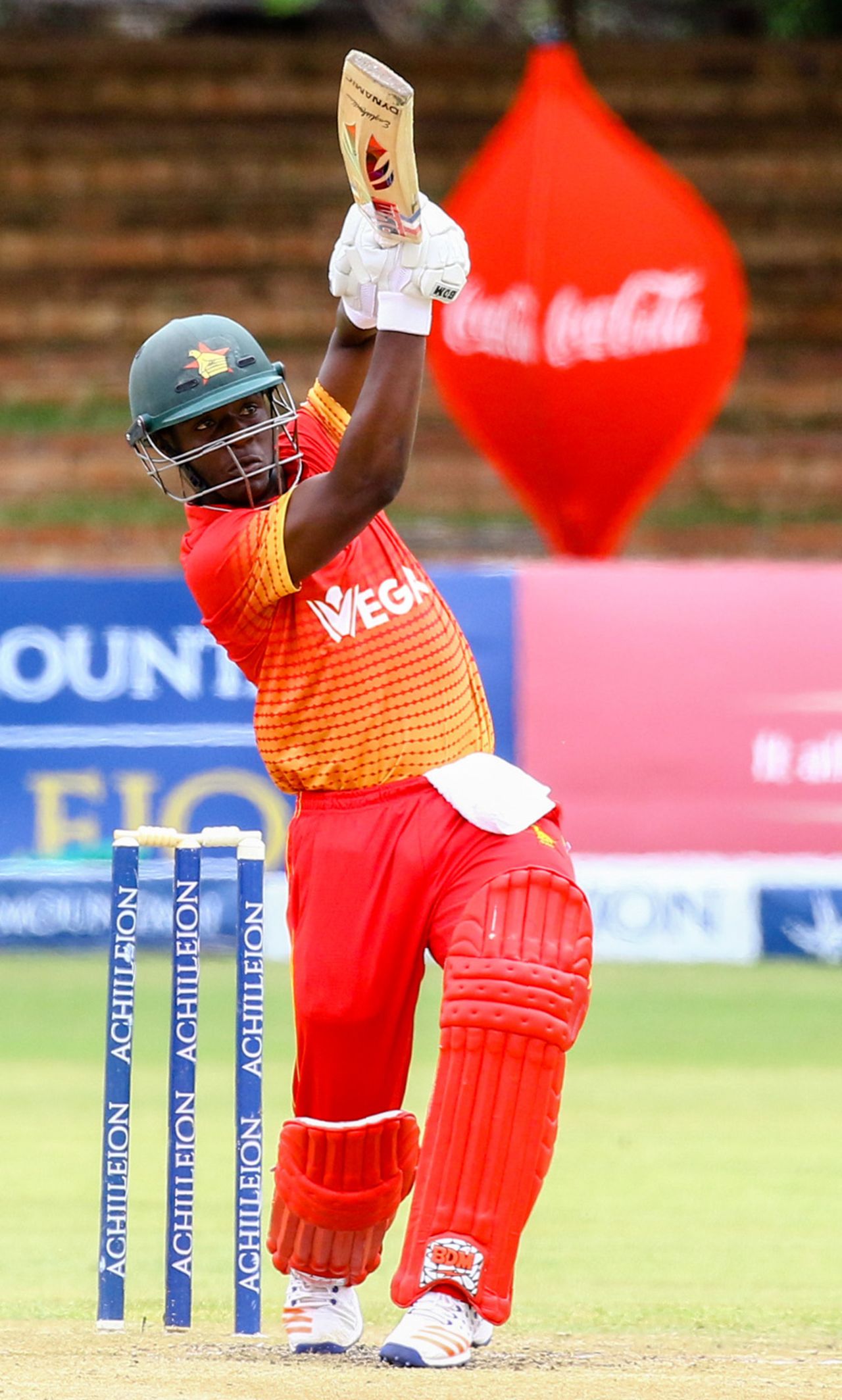 Tarisai Musakanda scored a bright 36 off 37 on debut, Zimbabwe v Sri Lanka, tri-series final, Bulawayo, November 27, 2016
