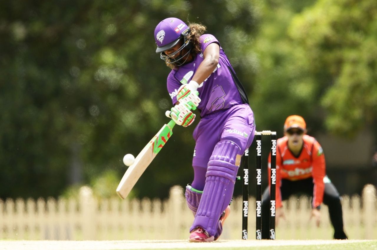 Hayley Matthews was Player of the Match for her innings of 48, Hobart Hurricanes v Perth Scorchers, Women's Big Bash League, Sydney, December 10, 2016