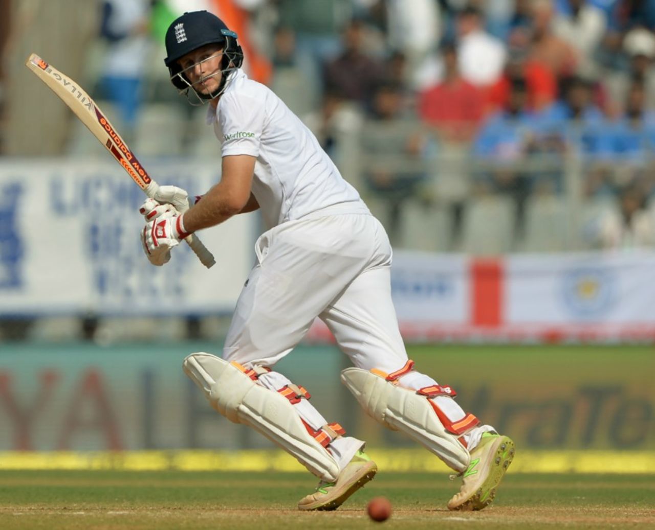 Joe Root struck a counter-attacking half-century, India v England, 4th Test, Mumbai, 4th day, December 11, 2016