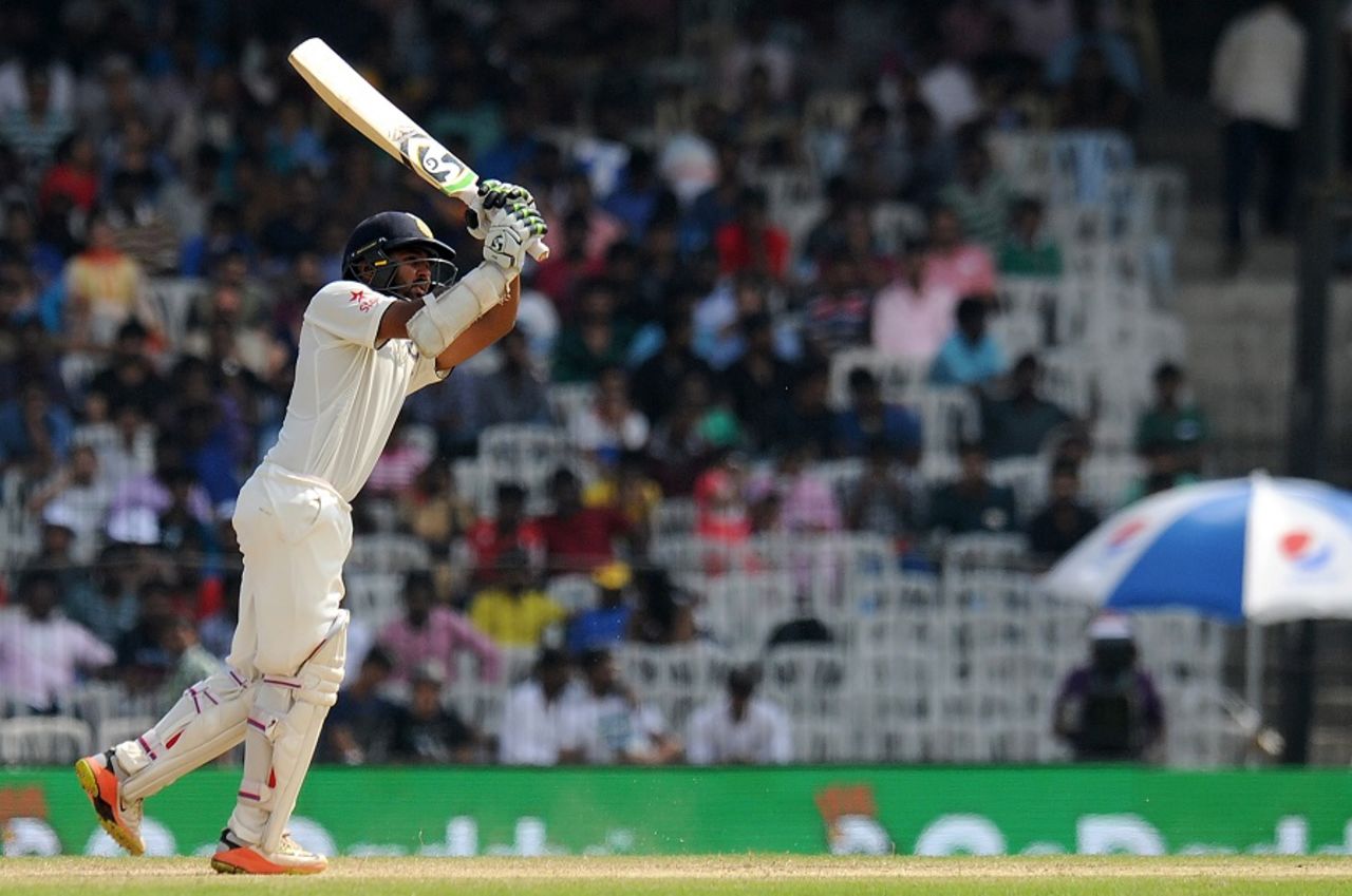 Parthiv Patel made a career-best 71, India v England, 5th Test, Chennai, 3rd day, December 18, 2016