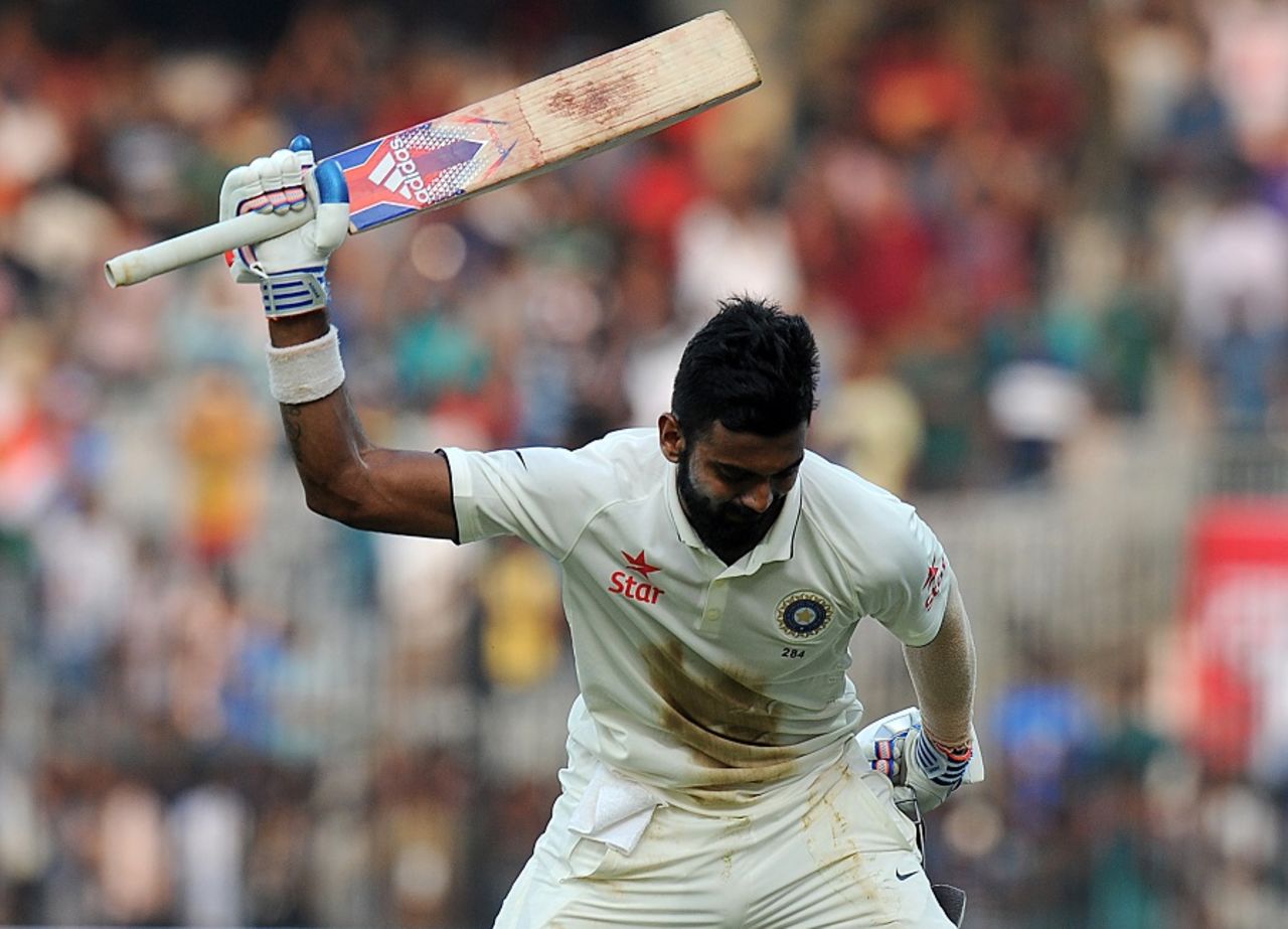 KL Rahul was distraught at being dismissed for 199, India v England, 5th Test, Chennai, 3rd day, December 18, 2016