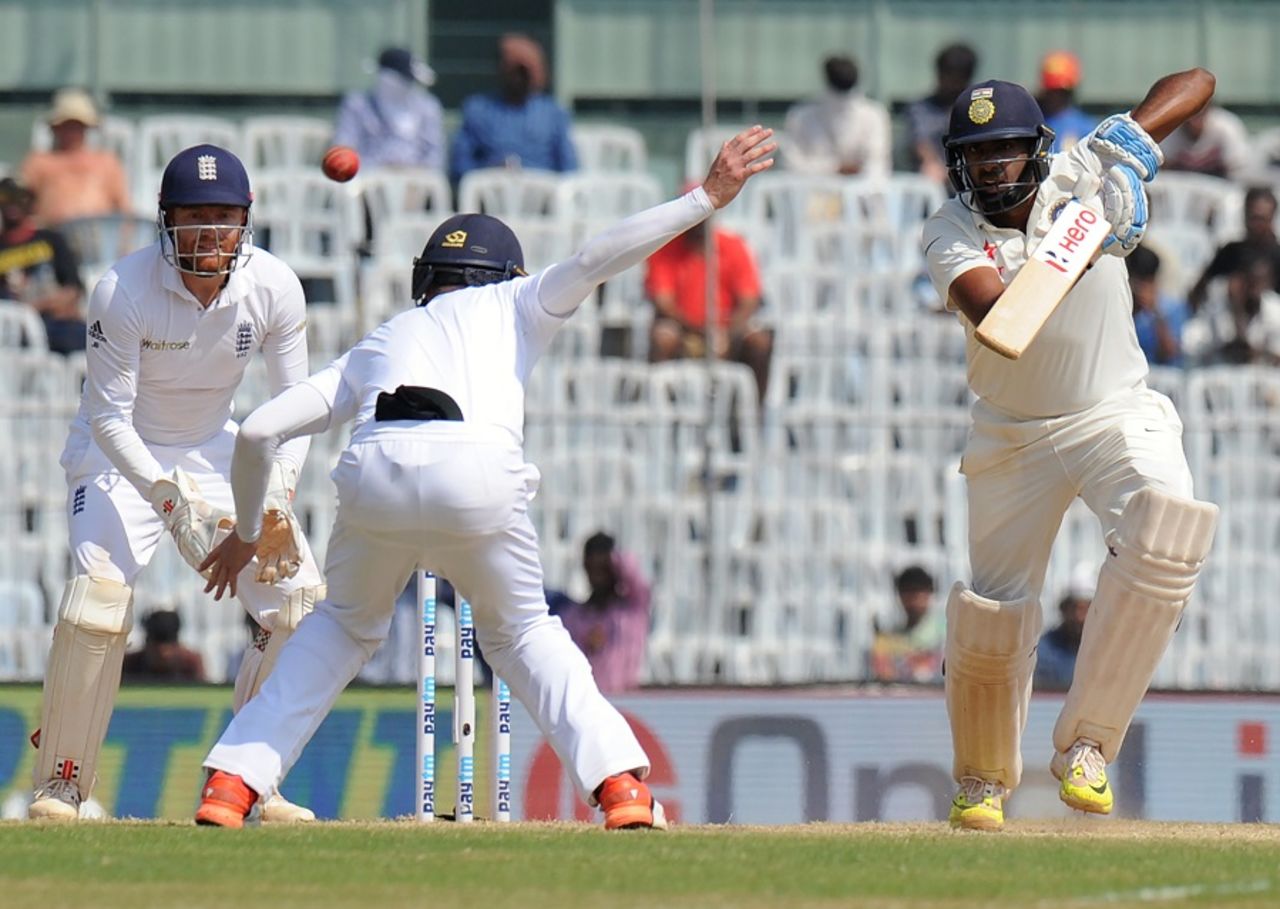 R Ashwin makes the silly point fielder dance, India v England, 5th Test, Chennai, 3rd day, December 18, 2016