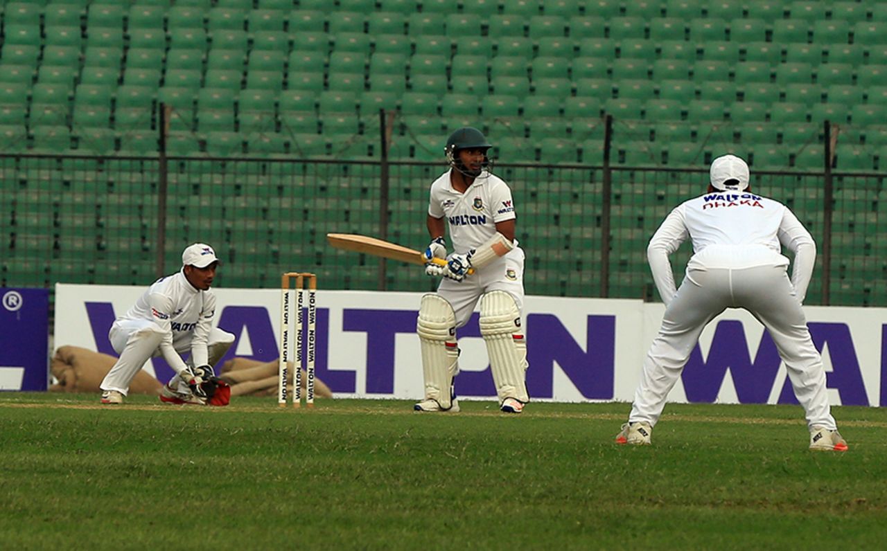 Mohammad Ashraful scored 39, the second-highest in Dhaka Metropolis' innings, Dhaka Metropolis v Dhaka Division, National Cricket League, 1st day, December 20, 2016