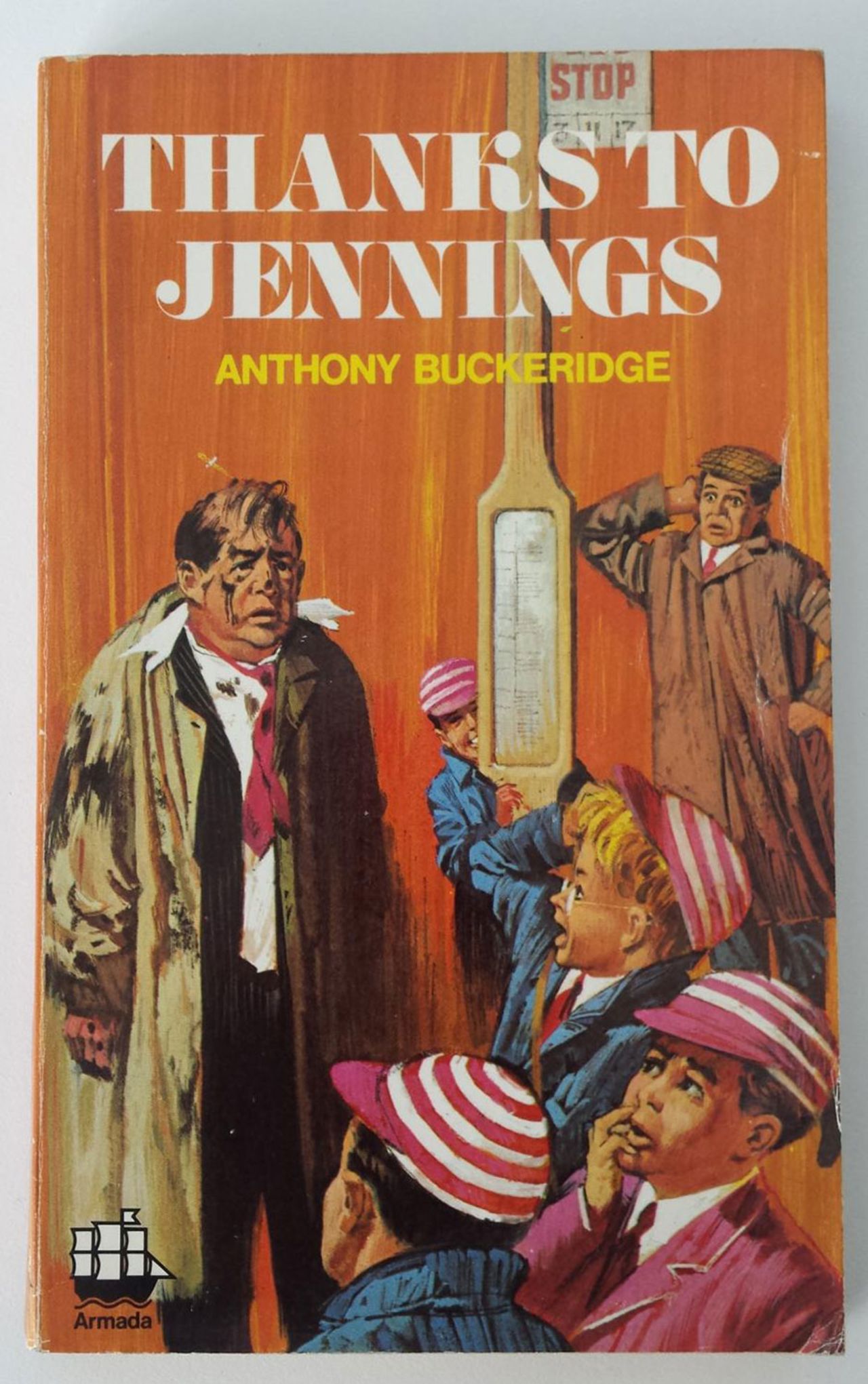 Cover image of Anthony Buckeridge's <i>Thanks to Jennings</i>