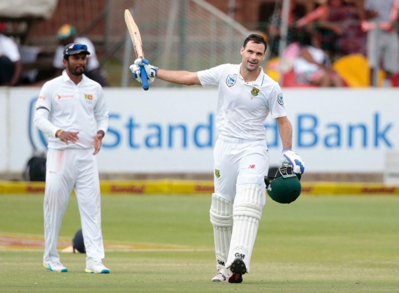 Stephen Cook made hundreds in consecutive Tests, South Africa v Sri Lanka, 1st Test, Port Elizabeth, 3rd day, December 28, 2016